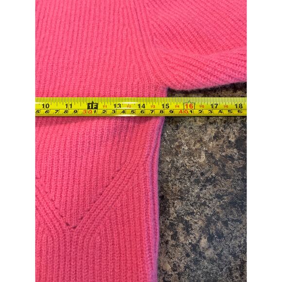 Suncoo Paris Pink Wool Blend Sweater Size T1 Small - Picture 6 of 7